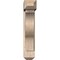 Ekena Millwork Funston Craftsman Smooth Bracket w/ Offset Brace, Douglas Fir, 7 1/2"W x 26"D x 38"H BKT0806X26X38FST04SDF - alternate 2